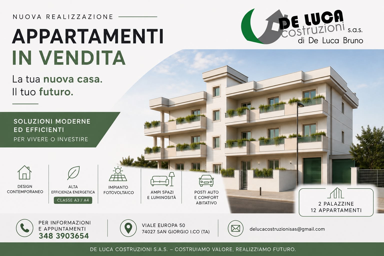 Render esterno palazzina